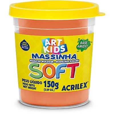 Foto do Produto MASSA SOFT AMARELO BB 150G ACRILEX
