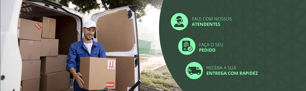 Passos para o pedido